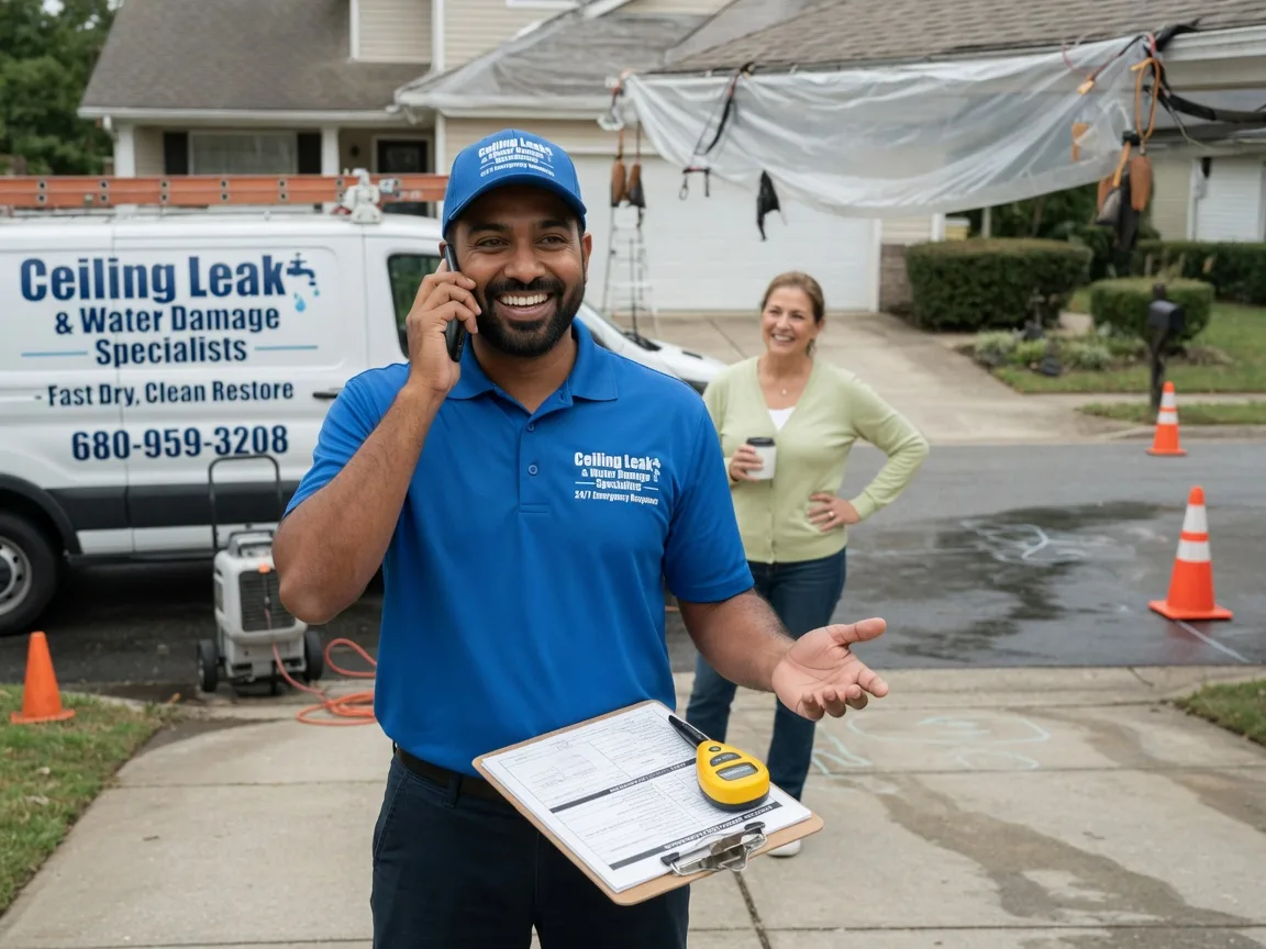 Ceiling Leak Cleanup Towanda, PA FAQs